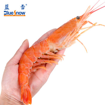 蓝雪 阿根廷红虾大号净虾4斤   下单立减  2kg 30-40只  大虾 原装进口 生鲜 海鲜水产