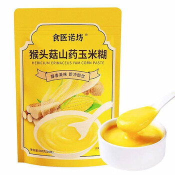 五谷俏 猴头菇山药玉米糊 500g*2袋食品类商品-全利兔-实时优惠快报