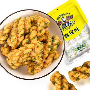 黄老五 麻花酥 葱香味 500g食品类商品-全利兔-实时优惠快报