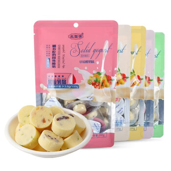 北国情 果粒奶酪块 酸奶柚子味 100g*1袋食品类商品-全利兔-实时优惠快报