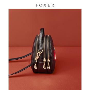 FOXER 金狐狸 FOXE生日礼物送女友女生老婆黑色全利兔-实时优惠快报