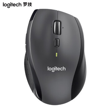 罗技（Logitech） M705无线激光鼠标 笔记本电脑台式机一体机鼠标 家用商务办公省电右手鼠标 灰色