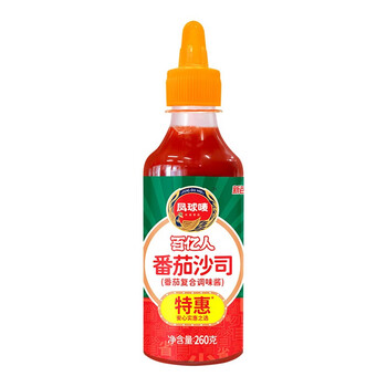 凤球唛 挤挤瓶 番茄酱1瓶全利兔-实时优惠快报