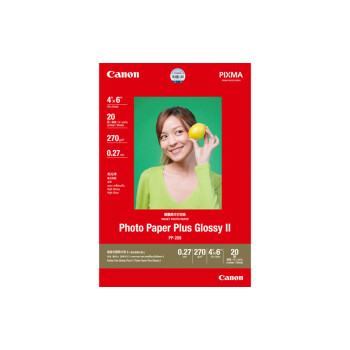 佳能（Canon）高级光面照片纸PP-208 4×6英寸(20张/包)