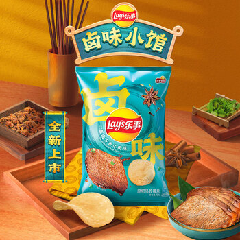 PLUS会员，概率卷：（Lay's）乐事 薯片酱卤五香牛肉味75克*7袋食品类商品-全利兔-实时优惠快报