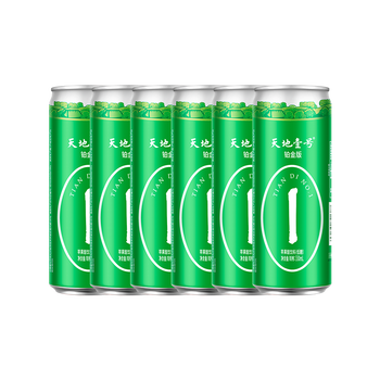 天地壹号 铂金版苹果醋饮料330ml*6罐0脂肪0蔗糖 多喝醋 有好处 天地一号苹果醋食品类商品-全利兔-实时优惠快报