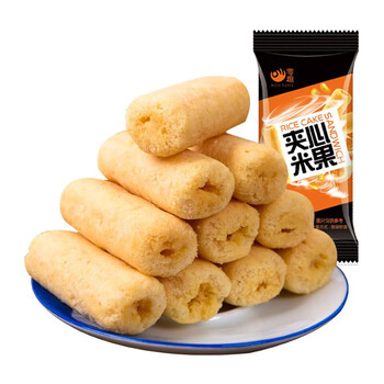 微信小程序、需抢券: 零趣 夹心米果 海苔味 10包食品类商品-全利兔-实时优惠快报