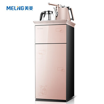 美菱(MeiLing)茶吧机 家用办公多功能智能温热型立式饮水机下置式水桶抽水器MY-C13