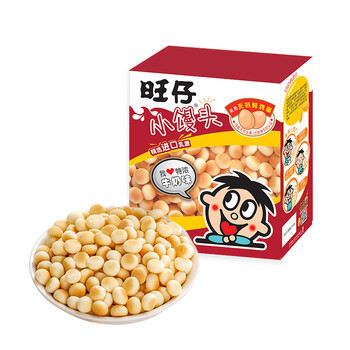 Want Want 旺旺 旺仔小馒头 特浓牛奶味 218g食品类商品-全利兔-实时优惠快报