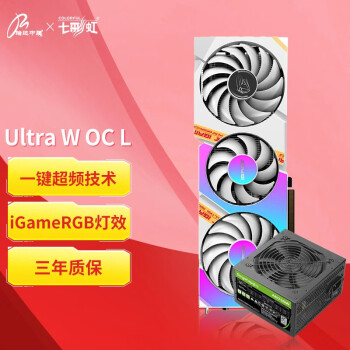 七彩虹（Colorful） RTX3060系列RTX3060电竞游戏电脑独立显卡12G显卡 RTX3060U W OC L+鑫谷750W
