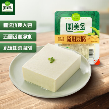 Pulmuone 圃美多 韧豆腐 400g（火锅 方便菜 食材 凉拌菜 麻辣香锅/冒菜）食品类商品-全利兔-实时优惠快报