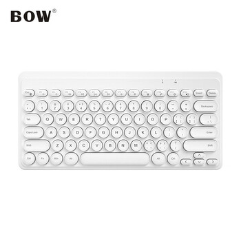 B.O.W 航世 K-610 79键 2.4G无线薄膜键盘 白色 无光数码类商品-全利兔-实时优惠快报