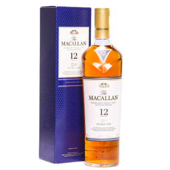 麦卡伦（MACALLAN）蓝钻苏格兰威士忌 单一麦芽威士忌雪莉桶700ml进口洋酒行货礼盒装 麦卡伦蓝钻12年