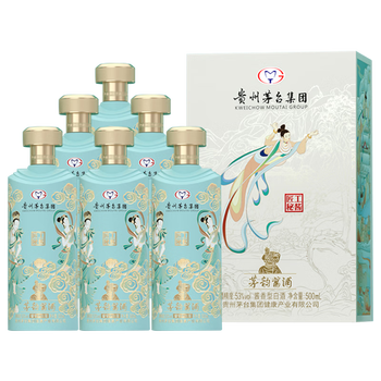 京东百亿补贴：茅台 茅韵 匠工秘酱 500ml*6瓶食品类商品-全利兔-实时优惠快报