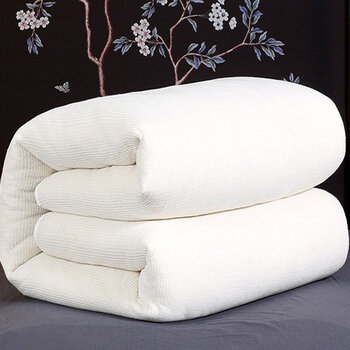 XANLENSSI 轩蓝仕 新疆长绒棉包边褥子 150*200cm 4斤家具家装类商品-全利兔-实时优惠快报