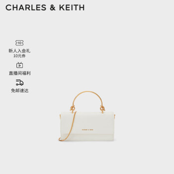 CHARLES&KEITHʸСбŮŮCK6-10840314-3 Whiteɫ XS