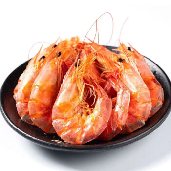 特大号野生烤虾干即食无添加 烤虾干 500g（80-100只） 大号 （5-7厘米）