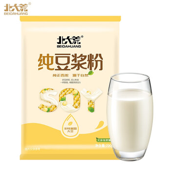北大荒 纯豆浆粉700g无添加糖全利兔-实时优惠快报