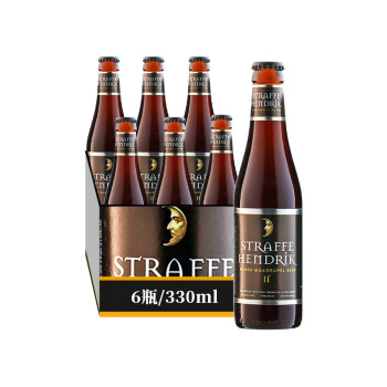 半月（STRAFFE HENDRIK）比利时进口精酿啤酒 妖月三料四料啤酒组合 6瓶：妖月四料 临期