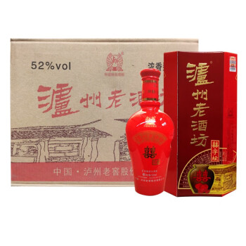 白酒泸州老窖酒坊香型52度500ml6白酒