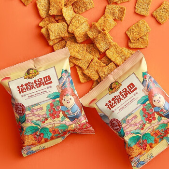 京喜特价APP、有券的上：刺猬阿甘 花椒锅巴15g*15包食品类商品-全利兔-实时优惠快报
