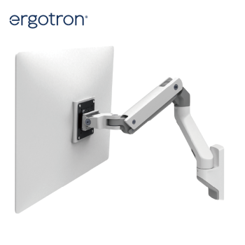 爱格升（ERGOTRON）壁挂显示器支架 HX 45-478-216/026大承重imac电脑支臂 白色 HX 45-478-216