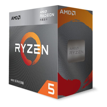 AMD 锐龙五代新品 5600X 5800X 5900X5950X盒装处理器7nmCPU AM4接口 R5 4600G（带核显）