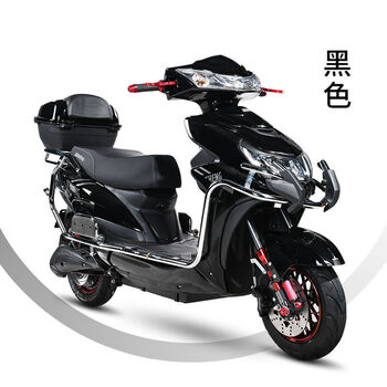 电动摩托车捷圣电动摩托车 黑色 2000瓦全顺 72v70a锂电池【图片 价格