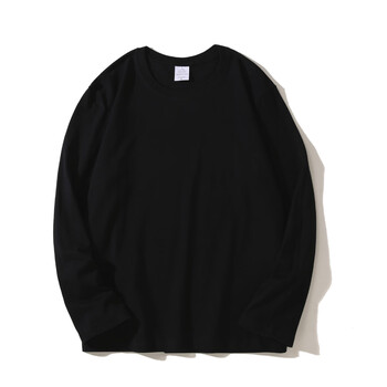 CHAMPION 冠军 长袖t恤男纯棉重磅纯色春秋季休闲打底衫 黑色 S服饰鞋包类商品-全利兔-实时优惠快报