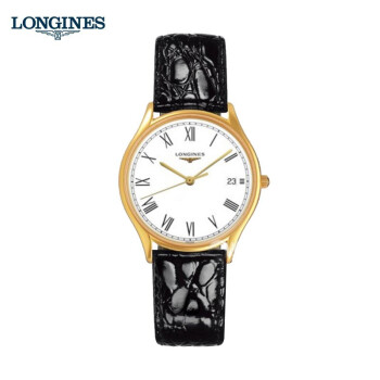 浪琴 ( LONGINES) 瑞士手表 律雅系列时尚男士腕表 L4.759.2.11.2