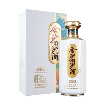 JINSHA 金沙 回沙酒 53%vol 酱香型白酒 500ml*1瓶食品类商品-全利兔-实时优惠快报
