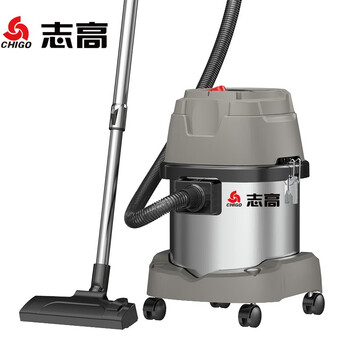 志高（CHIGO）1800W大功率干湿吹三用家用商用小型工业用桶式吸尘器办公室地毯装修ZG-X801-25L