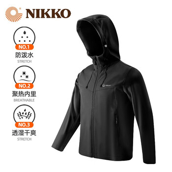 NIKKO 日高 中性款户外软壳衣 MG-015运动户外类商品-全利兔-实时优惠快报