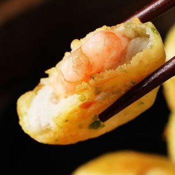 澳角大厝 原味虾饼 500g/包 送天妇罗鱼块食品类商品-全利兔-实时优惠快报