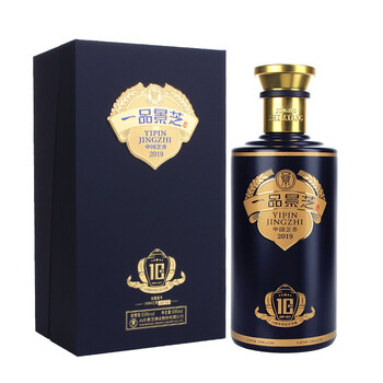 景芝53度500ml一品封藏10周年开坛纪念白酒