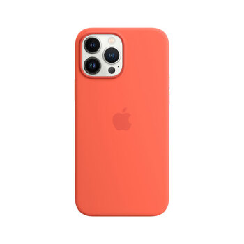 Apple iPhone 13 Pro Max 专用 MagSafe 硅胶保护壳 – 杏桃色 保护套 手机套 手机壳
