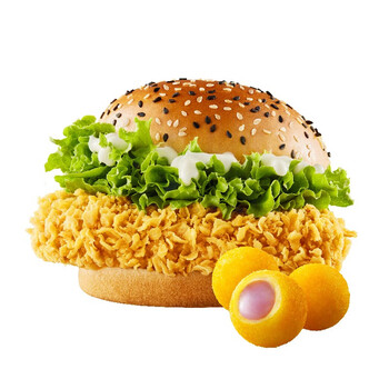 W 华莱士 一人食两件套 香辣鸡排堡 地瓜丸 汉堡套餐 小食餐 电子券 兑换券 核销券全利兔-实时优惠快报