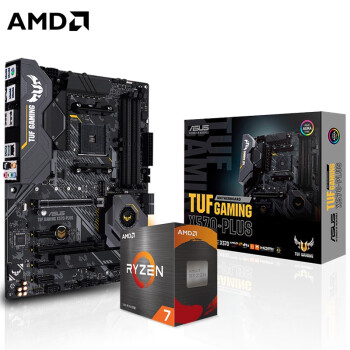 AMD 锐龙五代搭华硕X570 主板CPU套装 TUF GAMING X570-PLUS R9 5950X（散片）