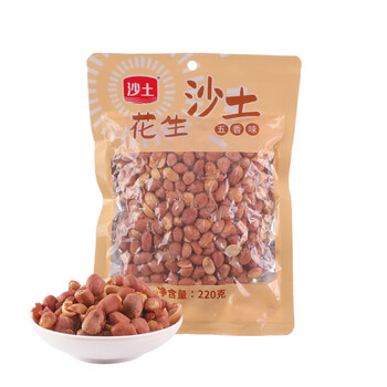 pkus会员、概率券:沙土花生 五香味 220g/袋 食品类商品-全利兔-实时优惠快报