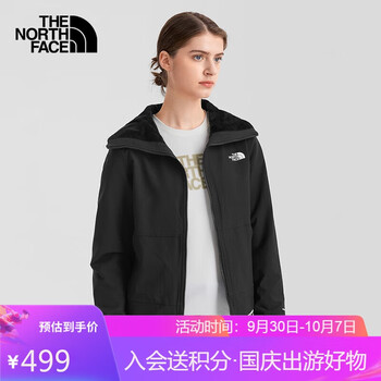 北面 TheNorthFace北面夹克女22秋冬户外防风保暖抓绒内里外套 7QWB JK3/黑色 L运动户外类商品-全利兔-实时优惠快报