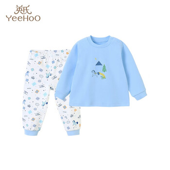 YeeHoO 英氏 儿童卡通居家服套装全利兔-实时优惠快报