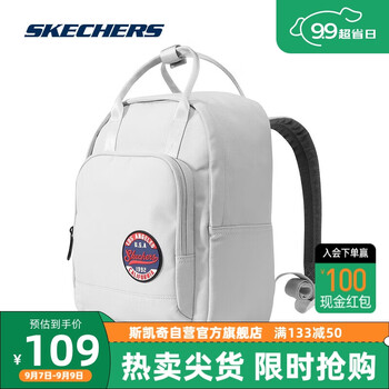 PLUS会员：SKECHERS 斯凯奇 双肩包全利兔-实时优惠快报