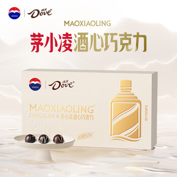 16日15:30：Dove 德芙 茅小凌 酒心巧克力经典减糖口味 20g/盒食品类商品-全利兔-实时优惠快报