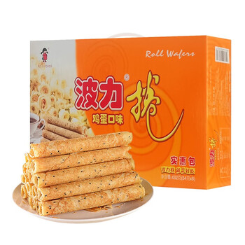 POLI 波力食品 波力卷 鸡蛋口味 432g食品类商品-全利兔-实时优惠快报