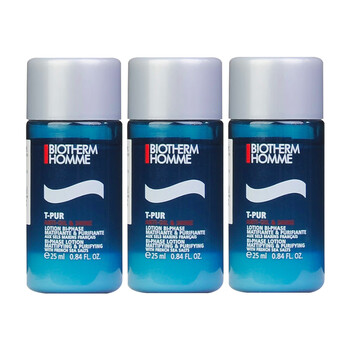BIOTHERM 碧欧泉 男士清爽净油海盐爽肤水 25ml *3全利兔-实时优惠快报