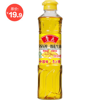 luhua 鲁花 5S压榨一级花生油 500ml食品类商品-全利兔-实时优惠快报