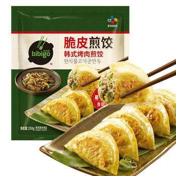 bibigo 必品阁 饺子系列速冻早餐速食 烤肉煎饺250g食品类商品-全利兔-实时优惠快报
