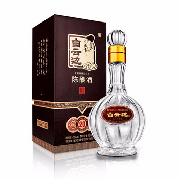 白云边 二十年陈酿 42%vol 兼香型白酒 500ml 单瓶装食品类商品-全利兔-实时优惠快报