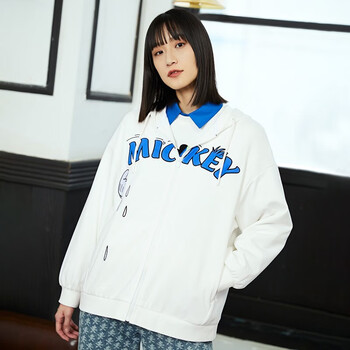 LI-NING 李宁 卫衣男女同款2023春秋新款宽松情侣外套女士长袖无帽休闲运动上衣 乳白色 XXL(建议165斤-180斤穿)运动户外类商品-全利兔-实时优惠快报