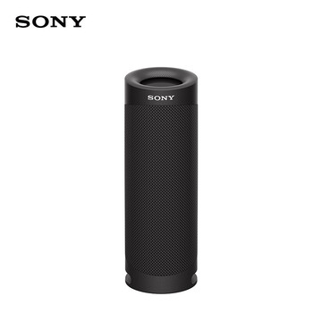 索尼（SONY）SRS-XB23 便携防水重低音 无线扬声器/蓝牙音响 长久续航 IP67防水防尘 黑色
